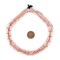 The Bead Chest Copper Bamboo-Shaped Beads, Full Strand of Quality Metal Spacers for DIY Jewelry Design